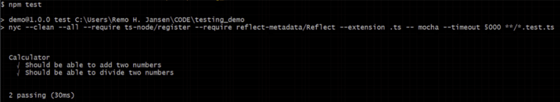 File:The unit test output.png