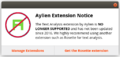 Aylien extension notice.png